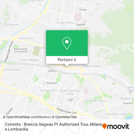 Mappa Cstrents - Brescia Segway Pt Authorized Tour