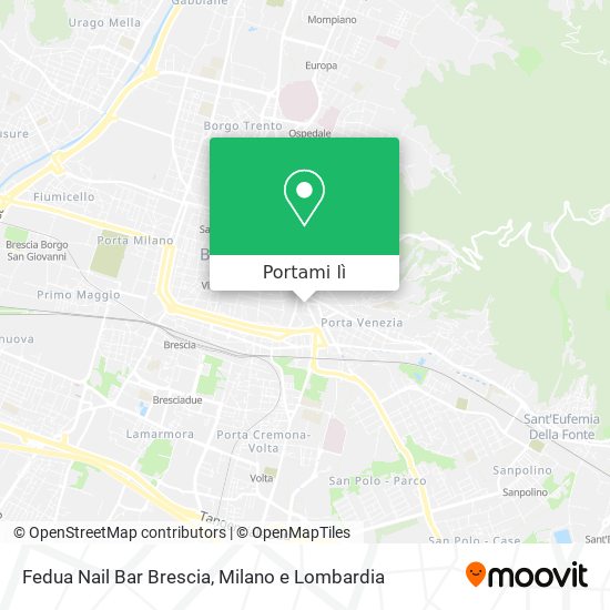 Mappa Fedua Nail Bar Brescia