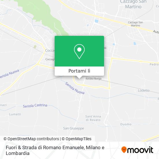 Mappa Fuori & Strada di Romano Emanuele