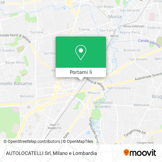 Mappa AUTOLOCATELLI Srl