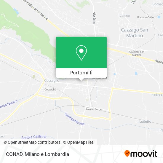 Mappa CONAD