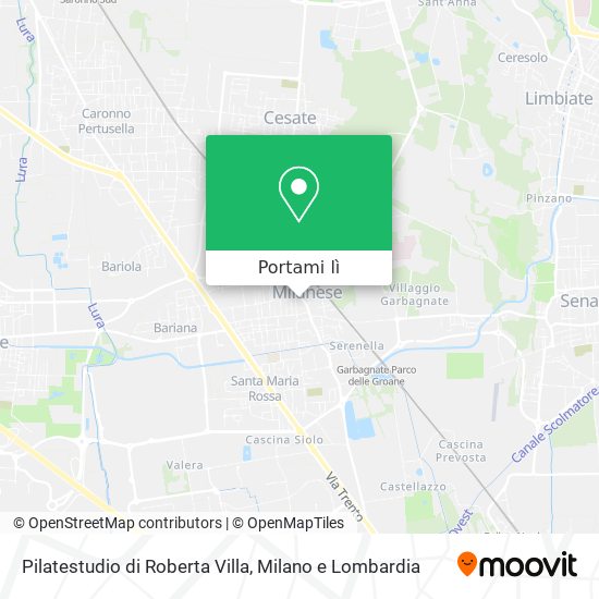 Mappa Pilatestudio di Roberta Villa