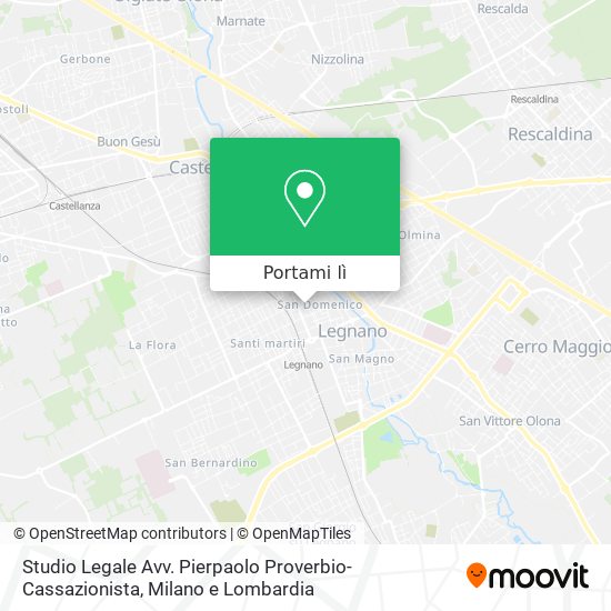 Mappa Studio Legale Avv. Pierpaolo Proverbio-Cassazionista