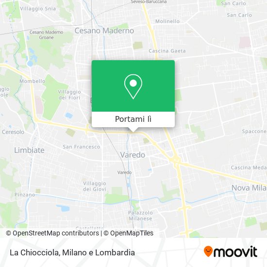 Mappa La Chiocciola