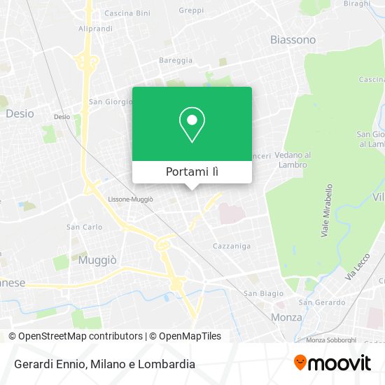 Mappa Gerardi Ennio