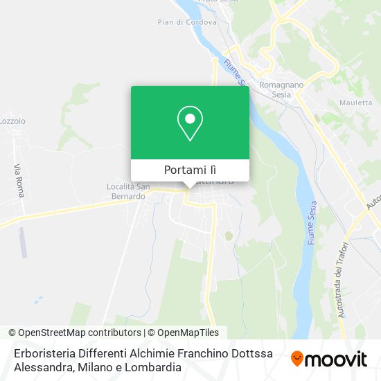 Mappa Erboristeria Differenti Alchimie Franchino Dottssa Alessandra