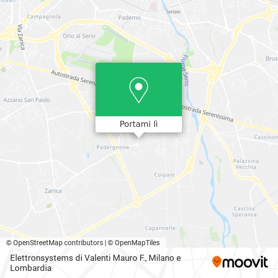 Mappa Elettronsystems di Valenti Mauro F.