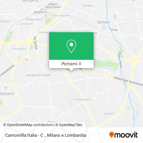 Mappa Camomilla Italia - C .
