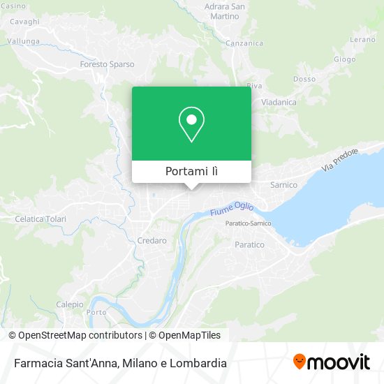 Mappa Farmacia Sant'Anna