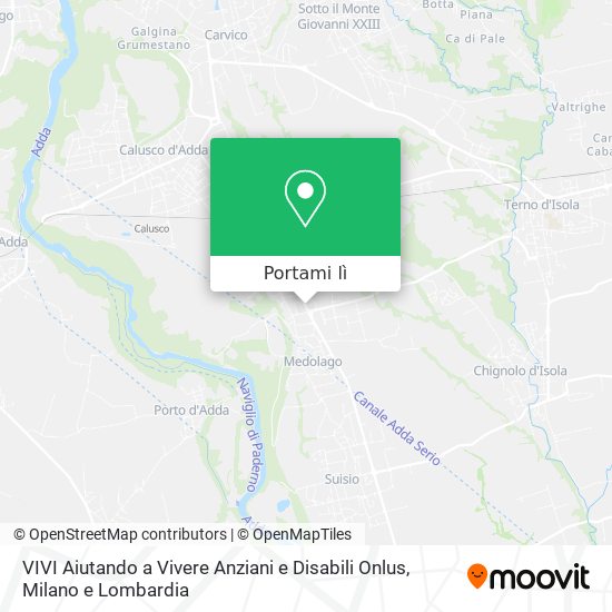 Mappa VIVI Aiutando a Vivere Anziani e Disabili Onlus