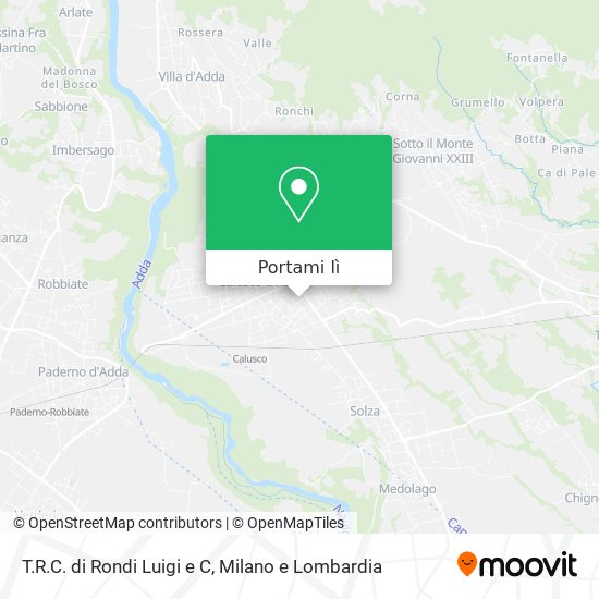 Mappa T.R.C. di Rondi Luigi e C