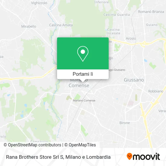 Mappa Rana Brothers Store Srl S