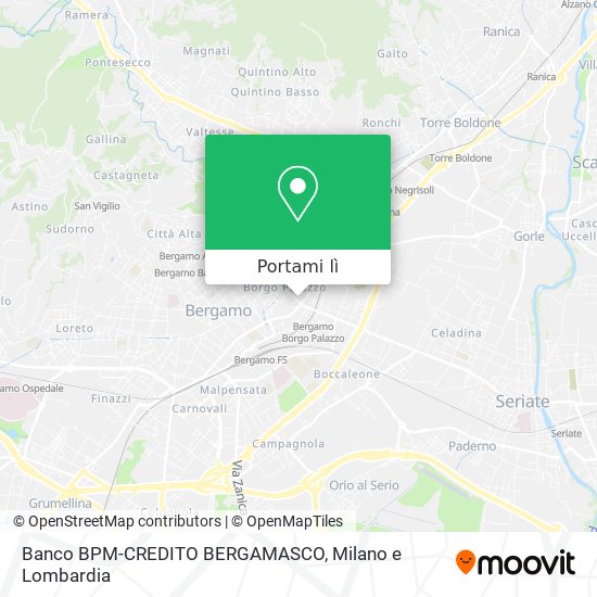 Mappa Banco BPM-CREDITO BERGAMASCO