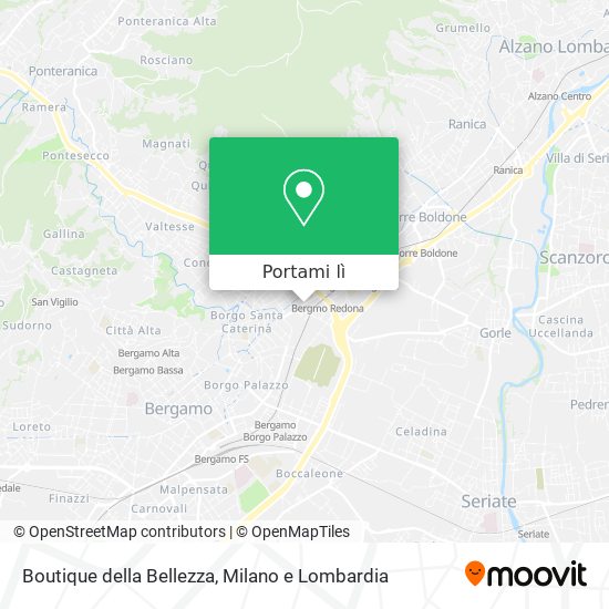 Mappa Boutique della Bellezza