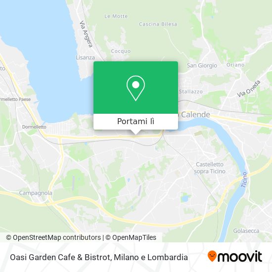 Mappa Oasi Garden Cafe & Bistrot