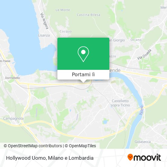 Mappa Hollywood Uomo