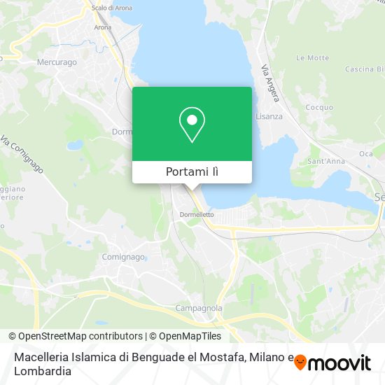 Mappa Macelleria Islamica di Benguade el Mostafa