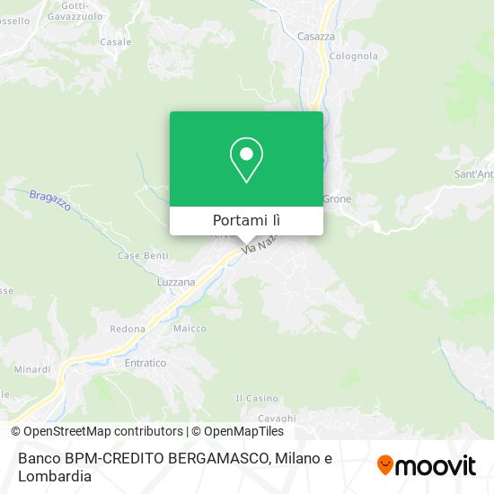 Mappa Banco BPM-CREDITO BERGAMASCO