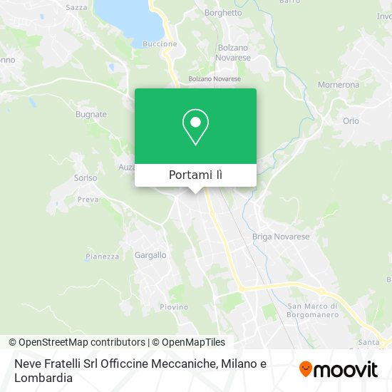 Mappa Neve Fratelli Srl Officcine Meccaniche