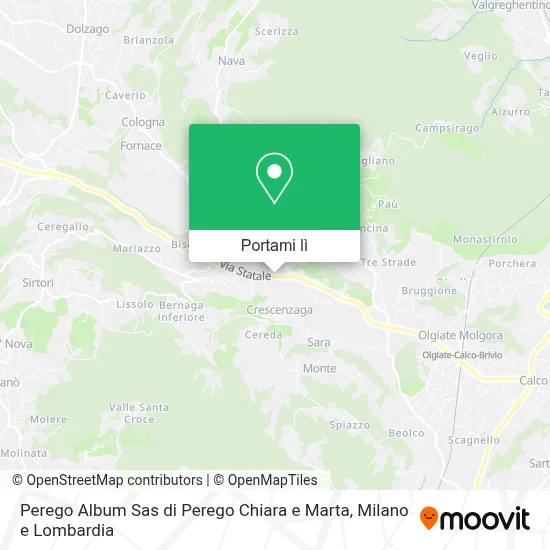 Mappa Perego Album Sas di Perego Chiara e Marta
