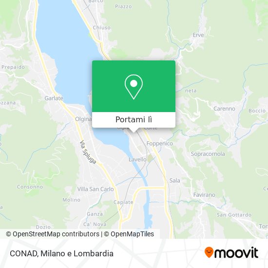 Mappa CONAD