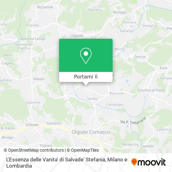 Mappa L'Essenza delle Vanita' di Salvade' Stefania