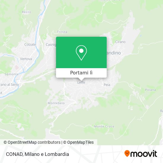 Mappa CONAD