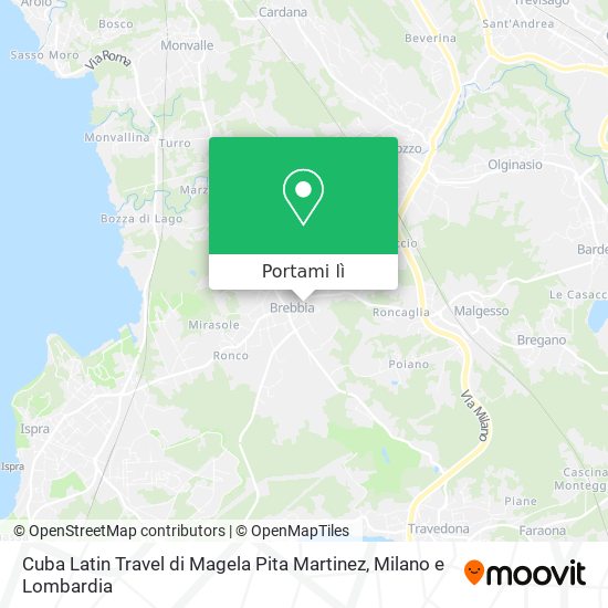Mappa Cuba Latin Travel di Magela Pita Martinez