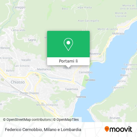 Mappa Federico Cernobbio