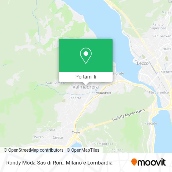 Mappa Randy Moda Sas di Ron.