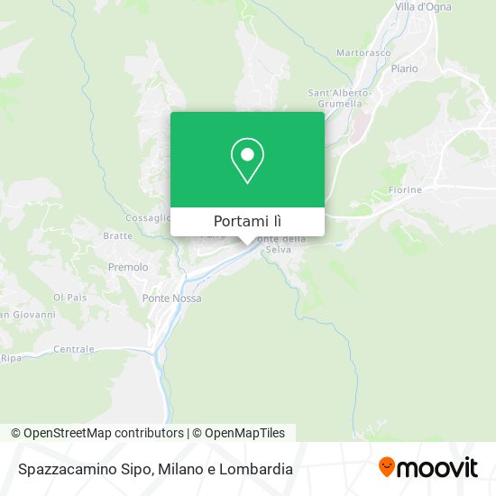 Mappa Spazzacamino Sipo