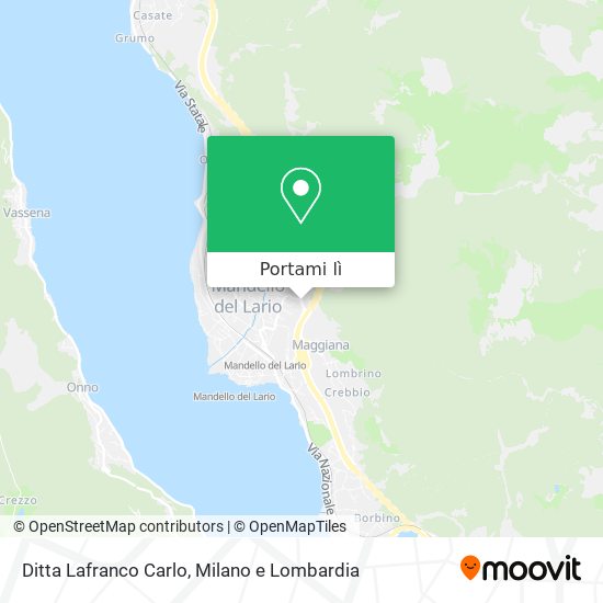 Mappa Ditta Lafranco Carlo