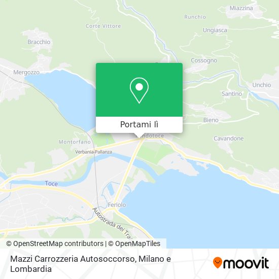 Mappa Mazzi Carrozzeria Autosoccorso