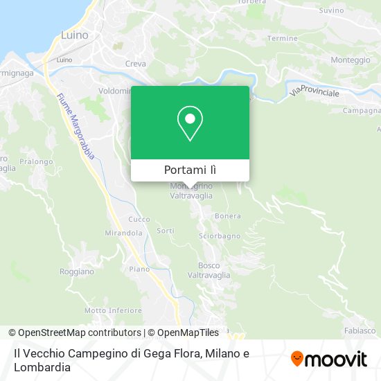 Mappa Il Vecchio Campegino di Gega Flora