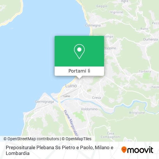 Mappa Prepositurale Plebana Ss Pietro e Paolo