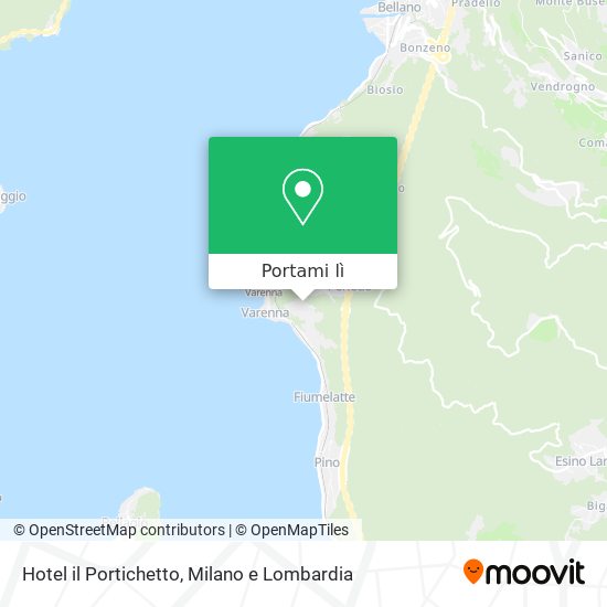 Mappa Hotel il Portichetto