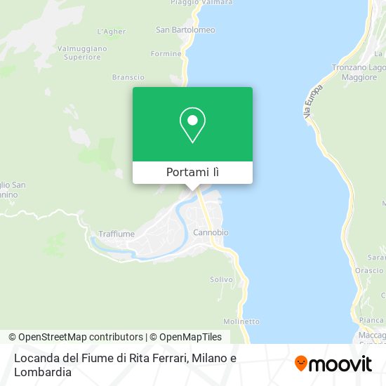 Mappa Locanda del Fiume di Rita Ferrari