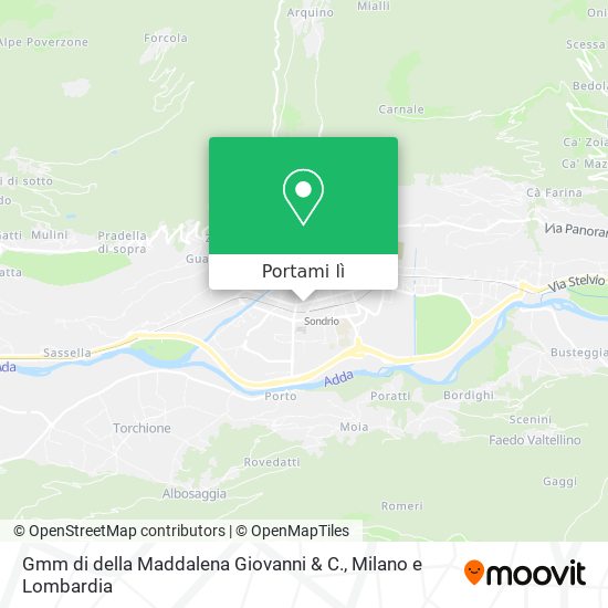 Mappa Gmm di della Maddalena Giovanni & C.