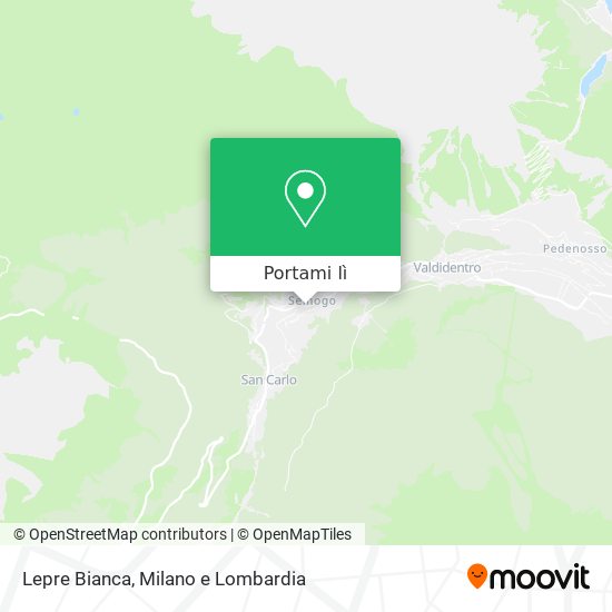 Mappa Lepre Bianca
