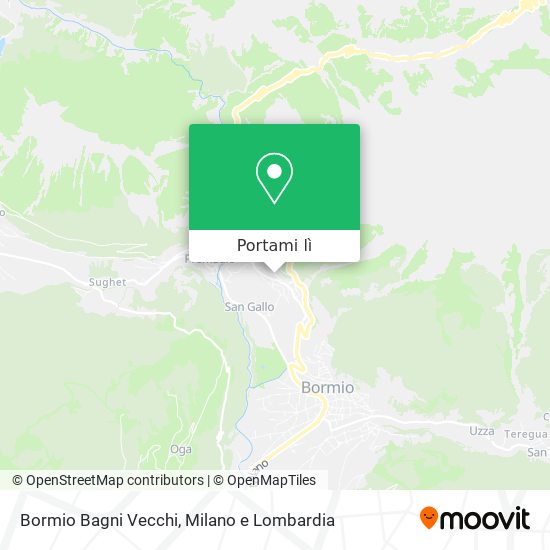 Mappa Bormio Bagni Vecchi