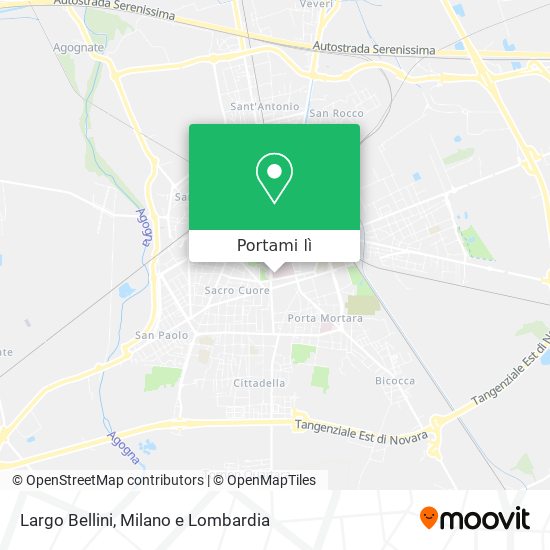 Mappa Largo Bellini