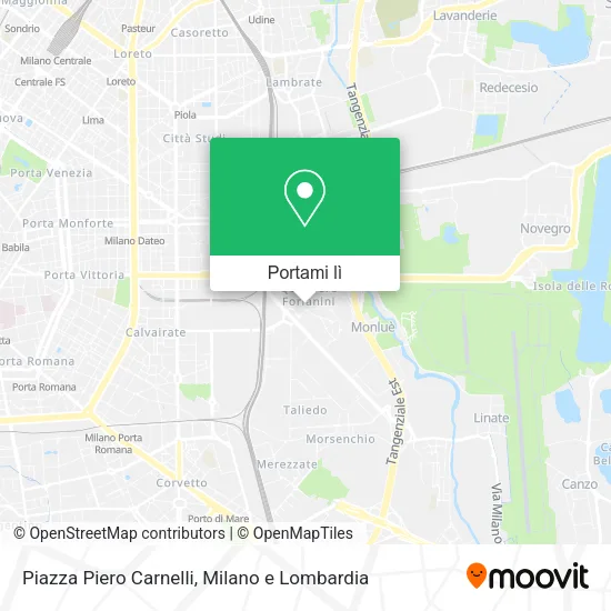 Mappa Piazza Piero Carnelli