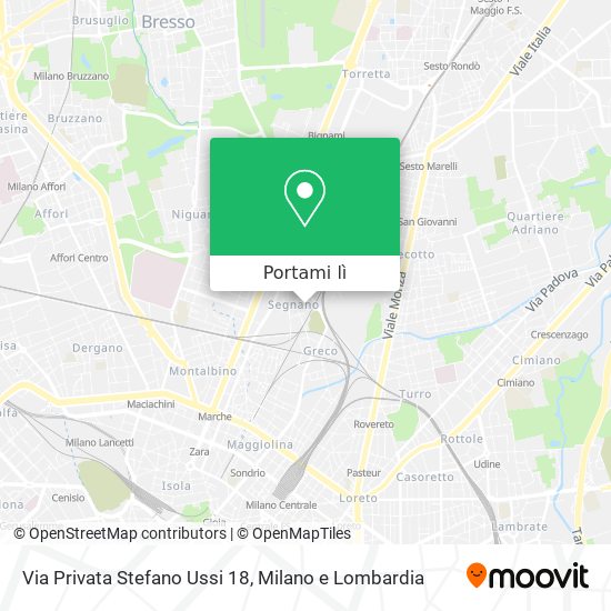 Mappa Via Privata Stefano Ussi 18