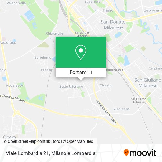 Mappa Viale Lombardia 21