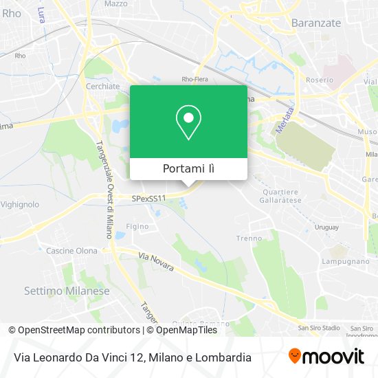 Mappa Via Leonardo Da Vinci 12