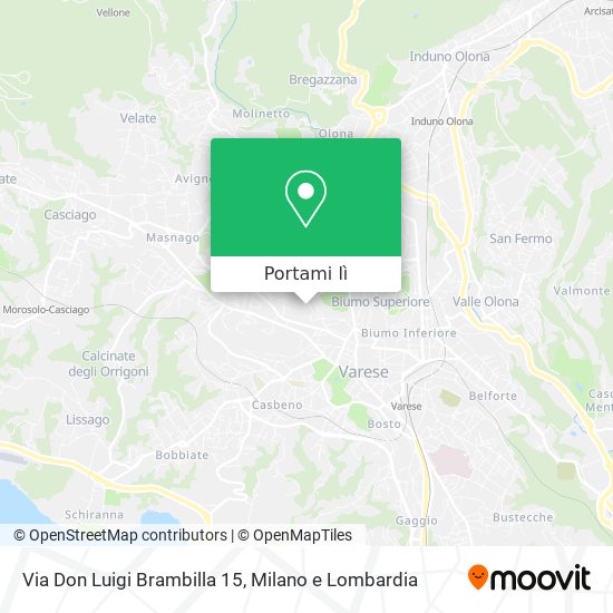 Mappa Via Don Luigi Brambilla 15