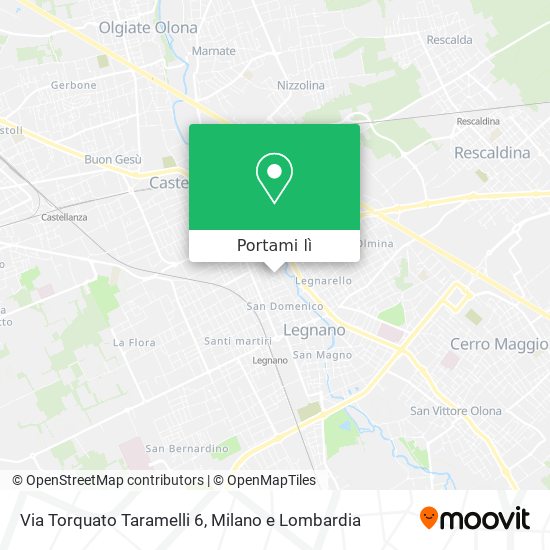 Mappa Via Torquato Taramelli 6