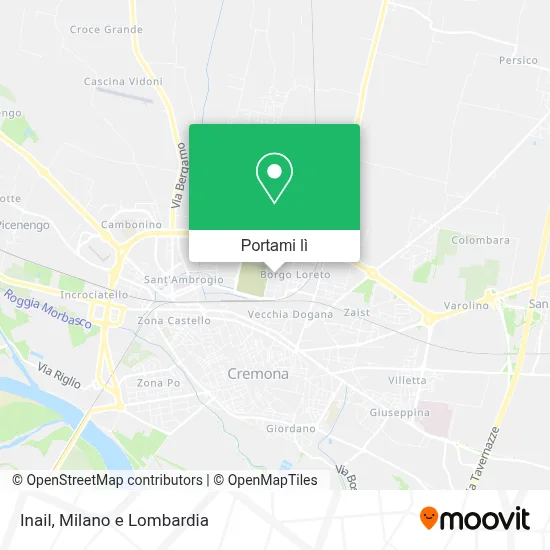 Mappa Inail