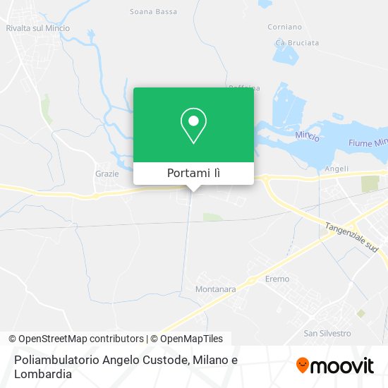 Mappa Poliambulatorio Angelo Custode