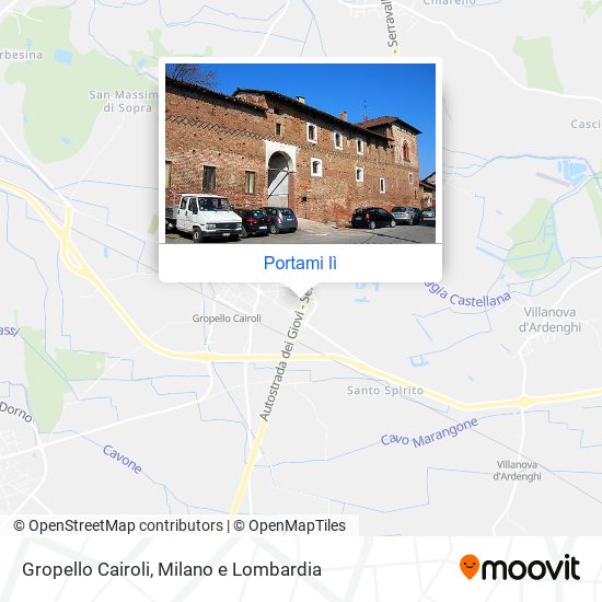 Mappa Gropello Cairoli